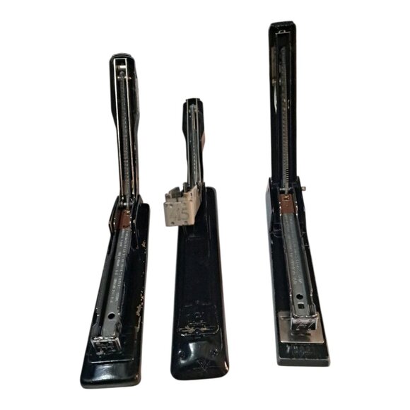 Vintage Swingline Stapler 3 Models 747, 444, 415 Ford USA MCM Office Works Lot - Picture 8 of 16